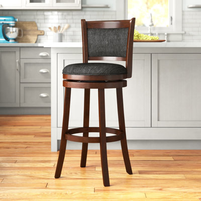 Andover Mills Leda Swivel Bar Counter Stool Reviews Wayfair